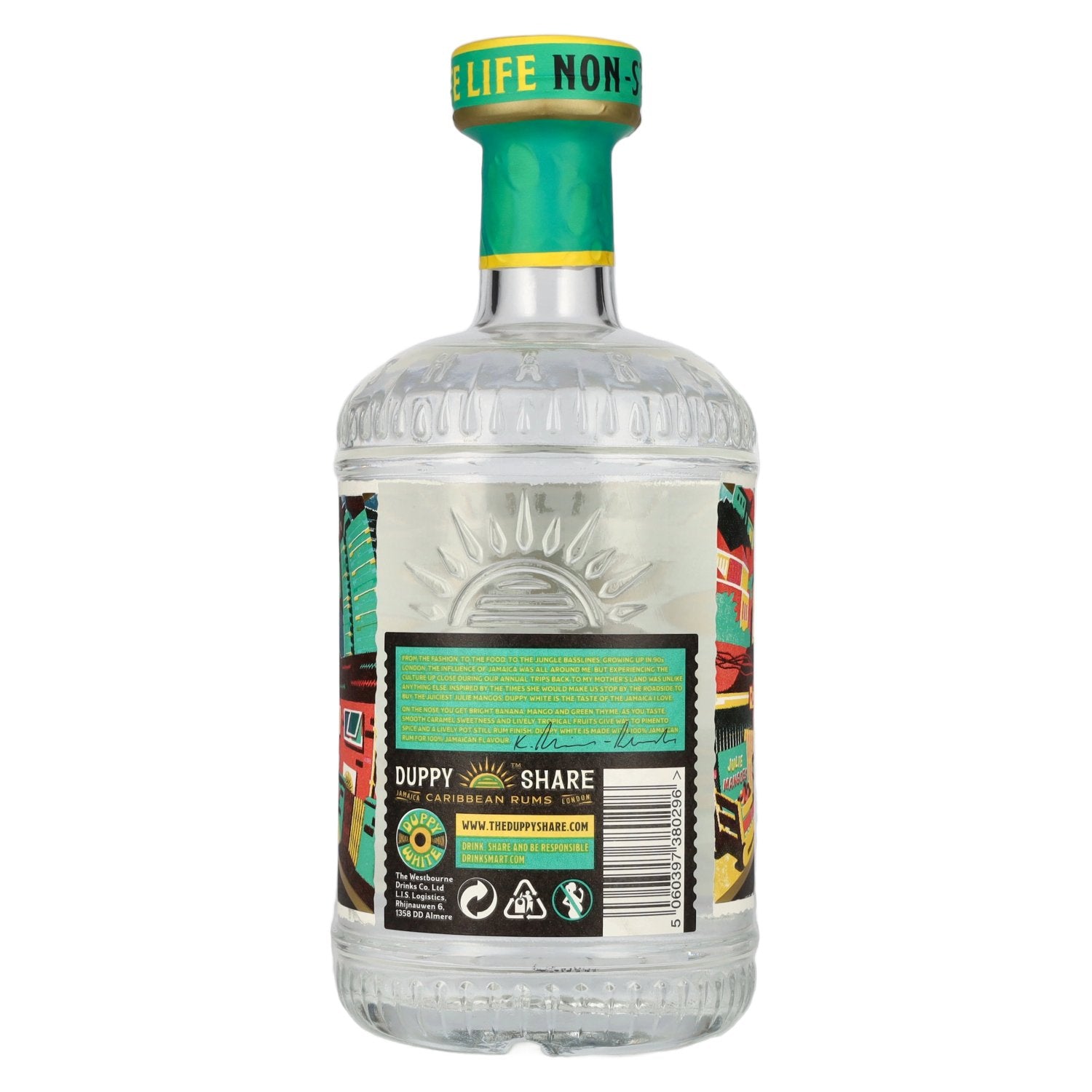 Duppy Share White Jamaican Rum 40% Vol. 0,7l