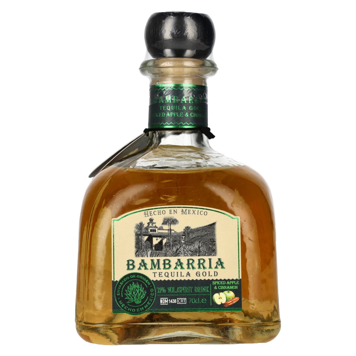 Bambarria Tequila Gold SPICED APPLE &amp; CINNAMON 35% Vol. 0,7l