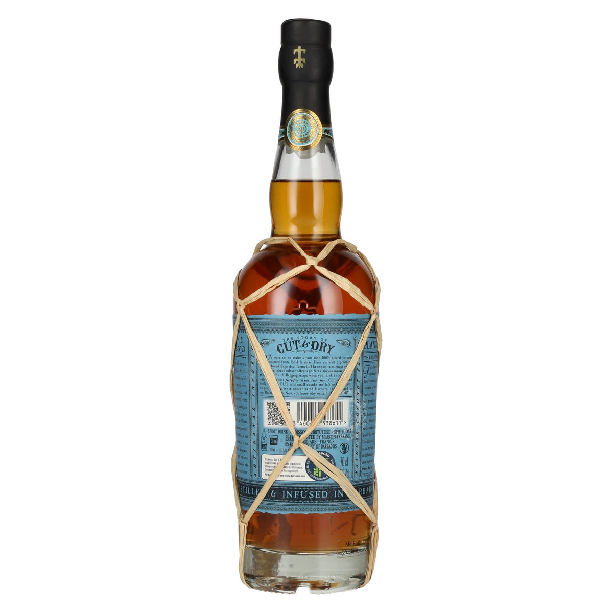 Planteray Cut &amp; Dry Infusion artisanale à la noix de coco 40 % vol. 0,7 l