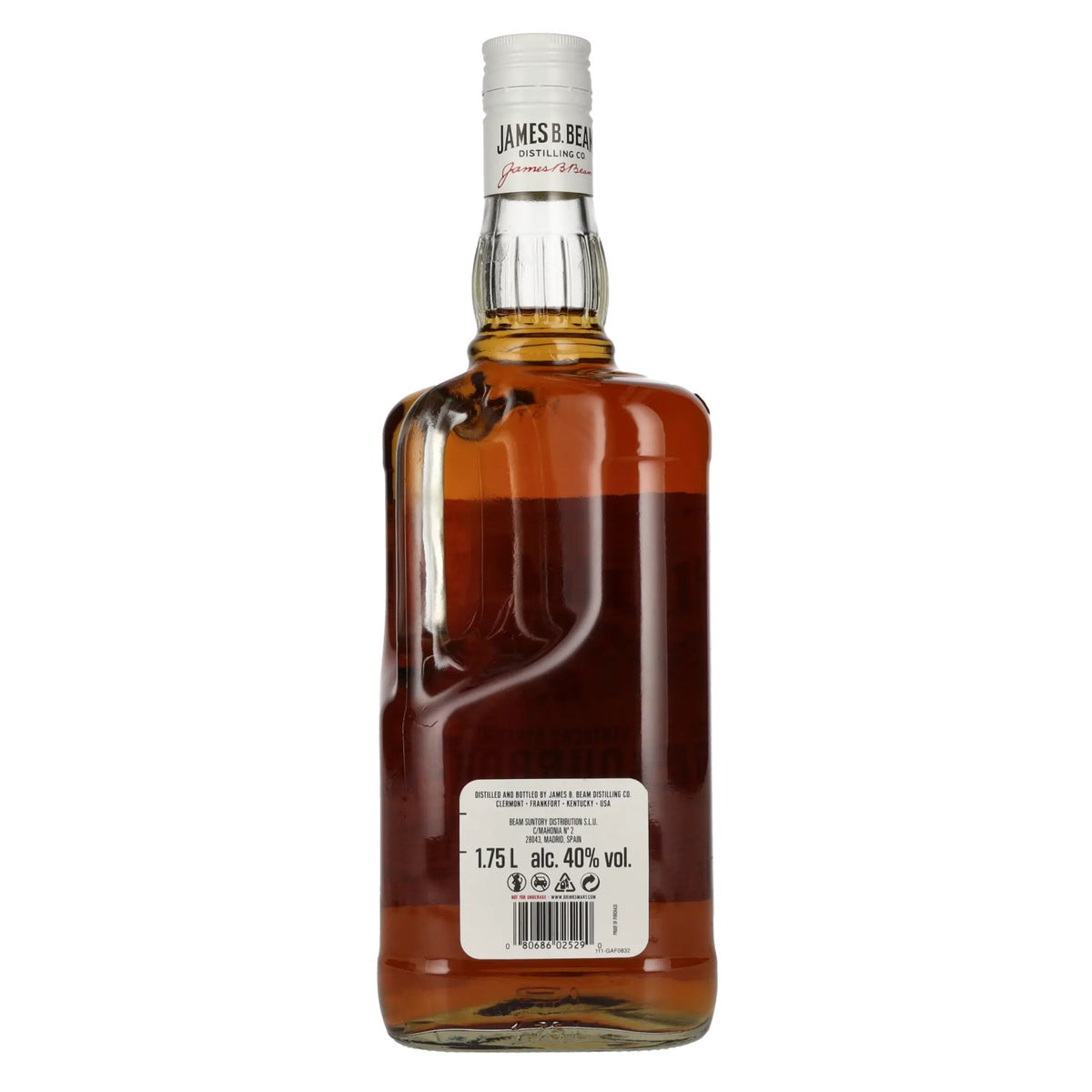 Whisky Jim Beam Kentucky Straight Bourbon 40 % vol., 1,75 l