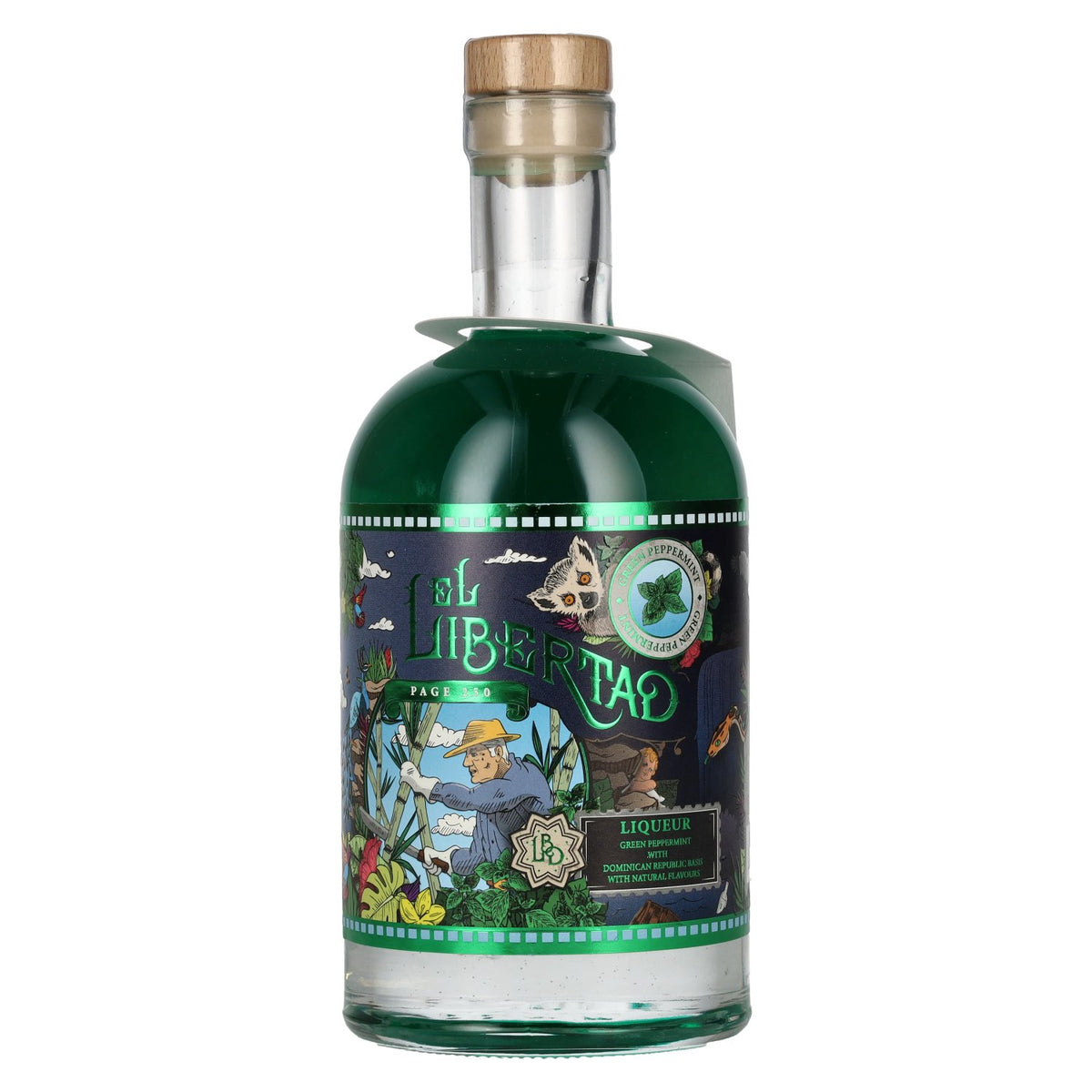 El Libertad Page 250 Peppermint Spirit Drink 25% ABV 0.7l