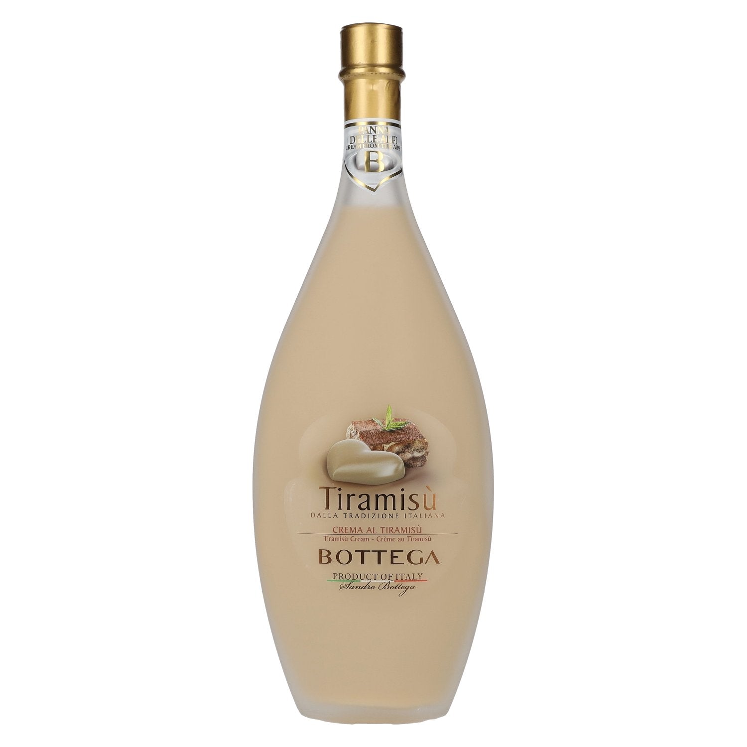 Bottega Crema al TIRAMISÙ Cream Liqueur 17% Vol. 0,5l