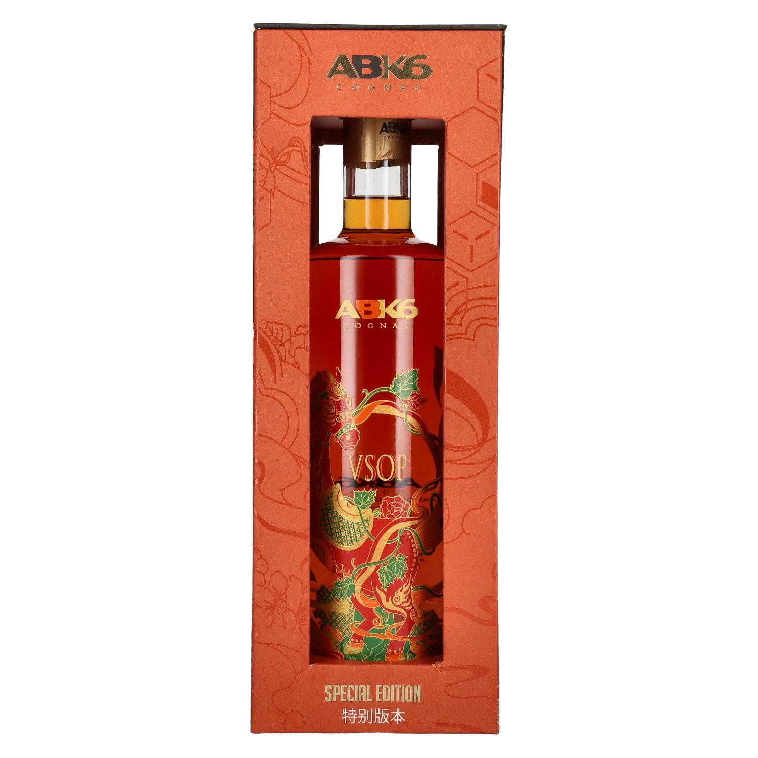 Cognac ABK6 VSOP « Chinese Horse Edition », 40 % vol., 0,7 l, dans un coffret cadeau