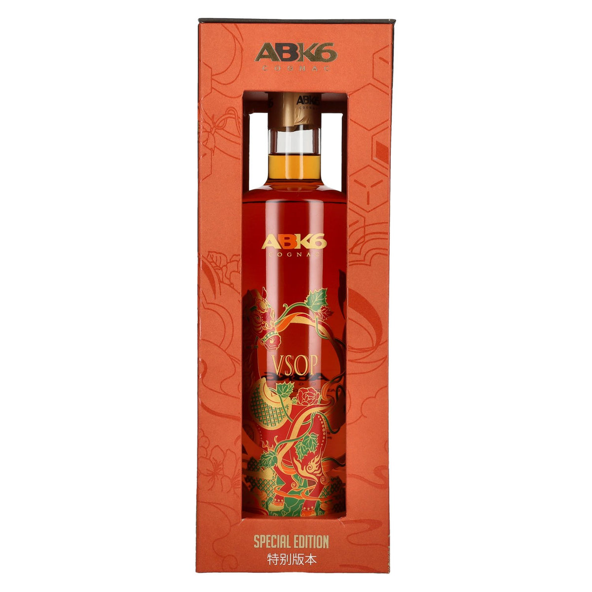 Cognac ABK6 VSOP « Chinese Horse Edition », 40 % vol., 0,7 l, dans un coffret cadeau