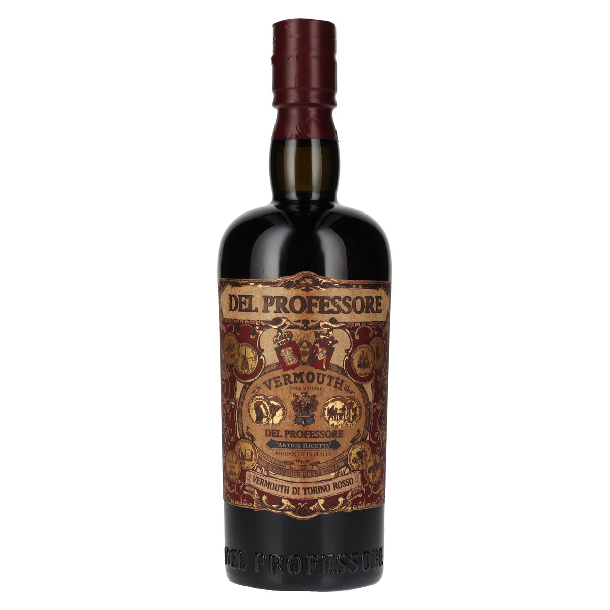 Del Professore Vermouth uit Turijn ROSSO 18% vol. 0,75 l