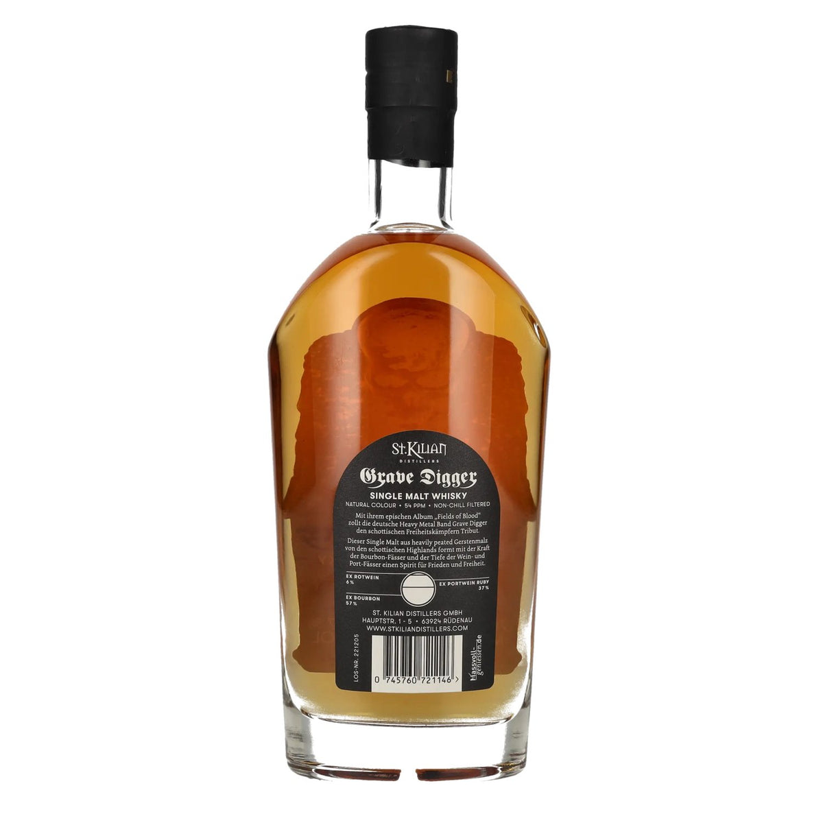Grave Digger FIELDS OF BLOOD Single Malt Whisky 47% vol. 0,7 l