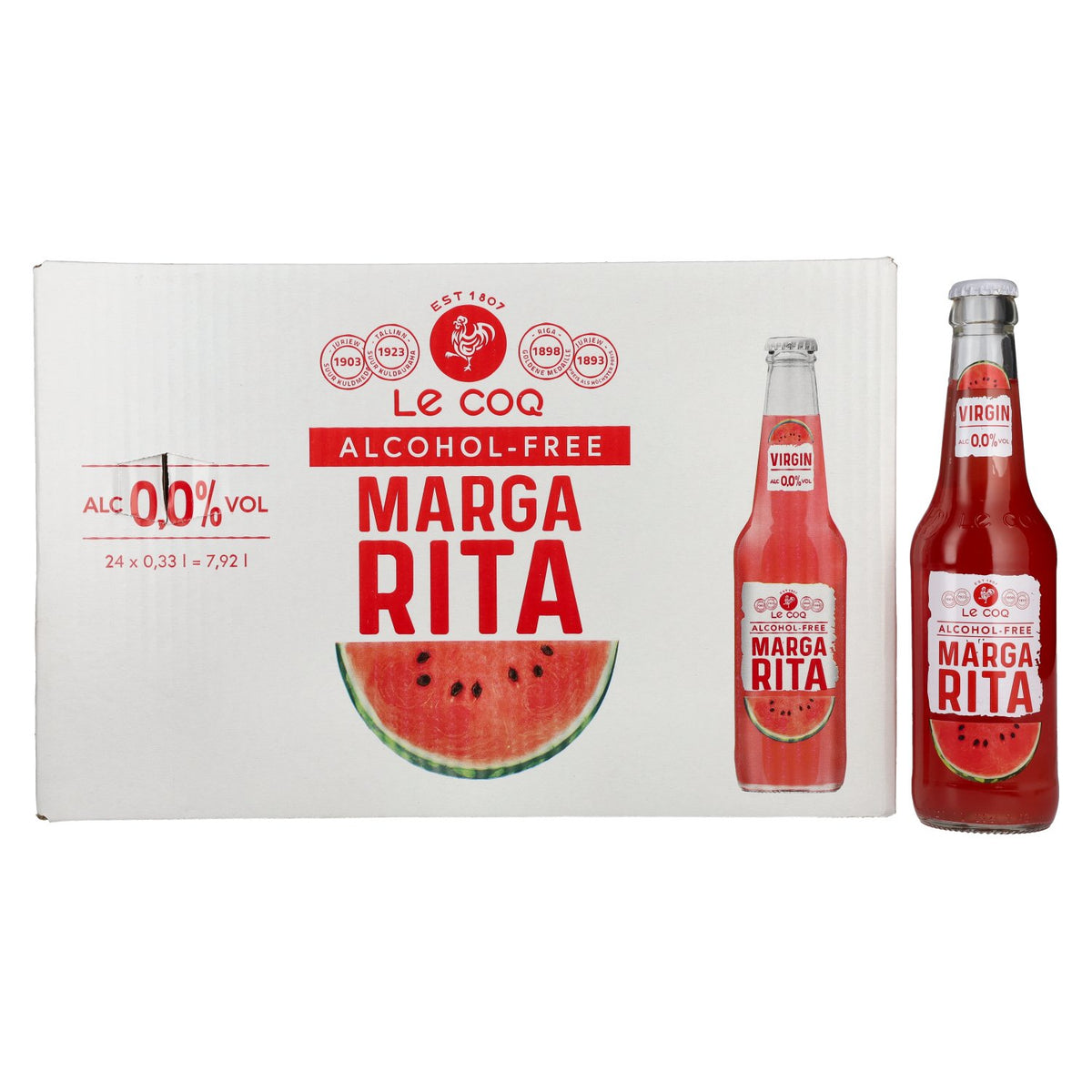 Le Coq MARGARITA alcohol-free 0.0% 24x0,33l