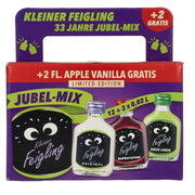 Kleiner Feigling Jubel-Mix 15,4% Vol. 12x0,02l met 2 flessen Appel Vanille 0,02l