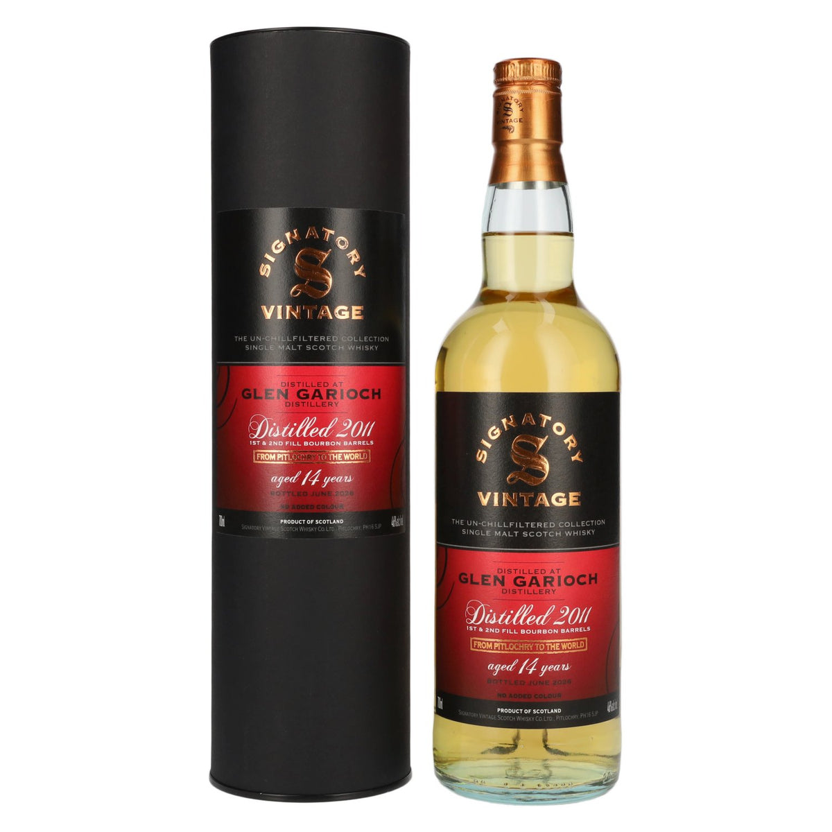 Signatory Vintage Glen Garioch 14 Years Old The Un-Chillfiltered 2011 46% vol. 0.7 l in a gift box