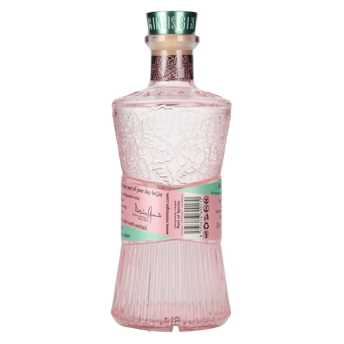 Mintis Gin AMARENA CHERRY &amp; Pancalieri mint 41,8 % vol. 0,7 l