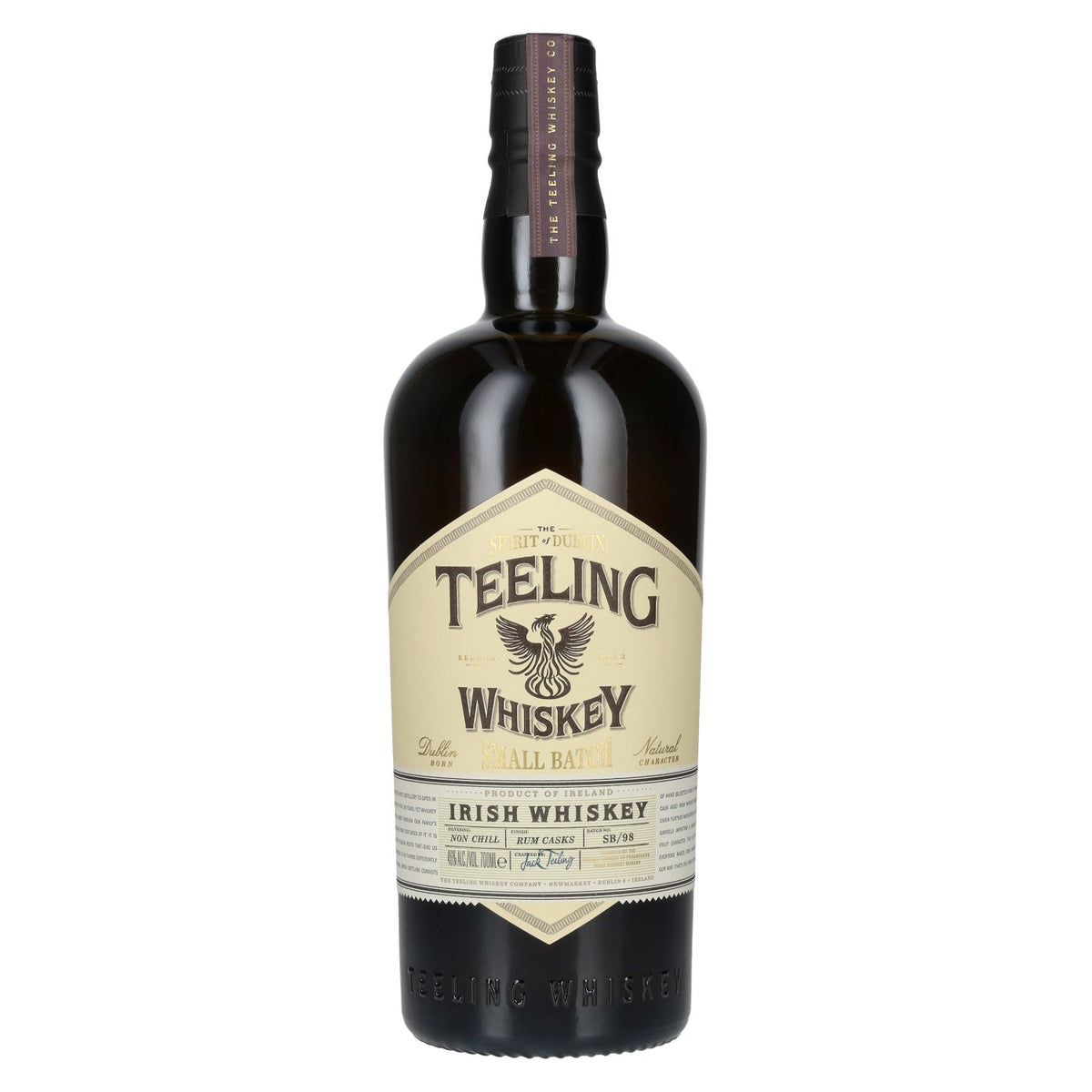 Teeling Whiskey SMALL BATCH Irish Whiskey Rum Cask 46 % vol. 0,7 l