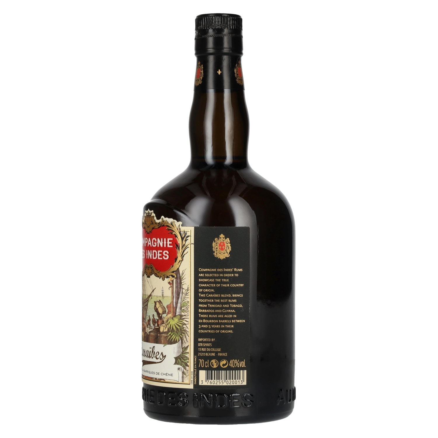 Compagnie des Indes CARAÏBES Rum Oak Barrels 40% Vol. 0,7l