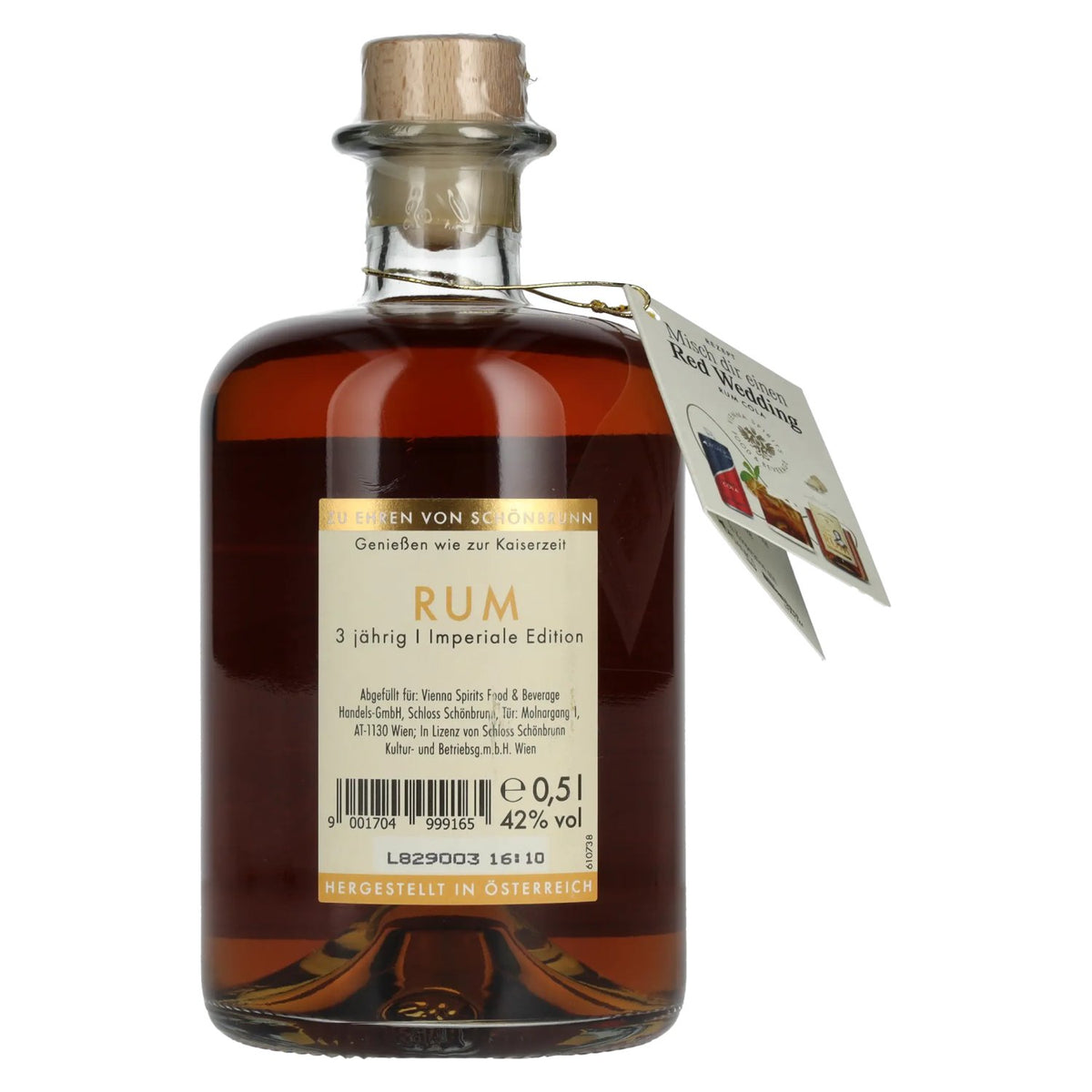 Schönbrunn Vienna Maria Theresia Rum 42% vol. 0,5 l