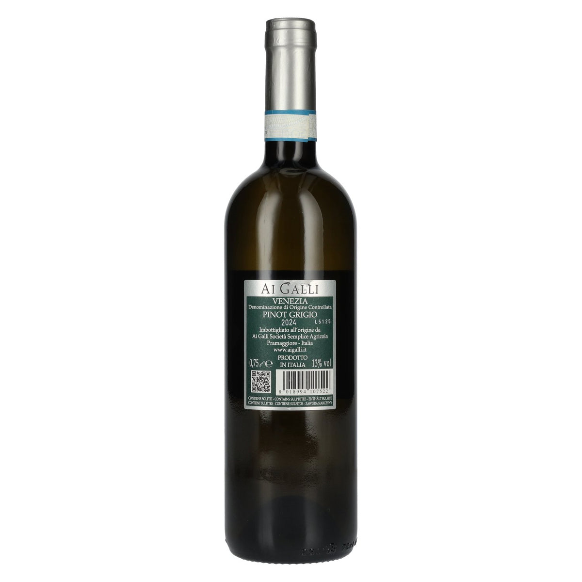 AI GALLI Pinot Grigio Venezia DOC 2024 13 % vol. 0,75 l