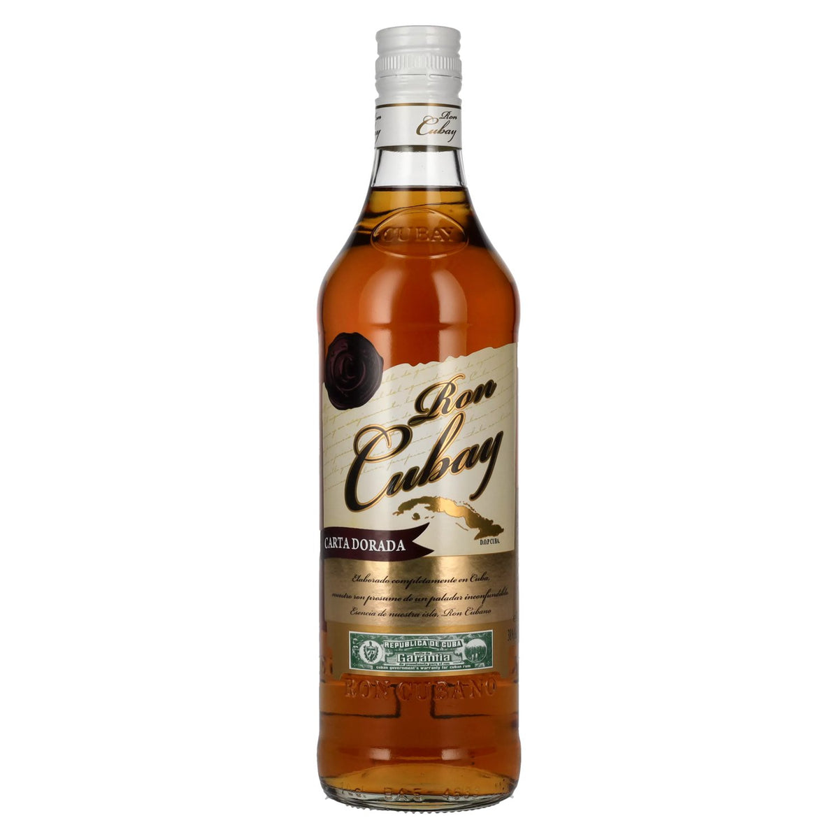 Ron Cubay Carta Dorada 38% ABV 0.7l