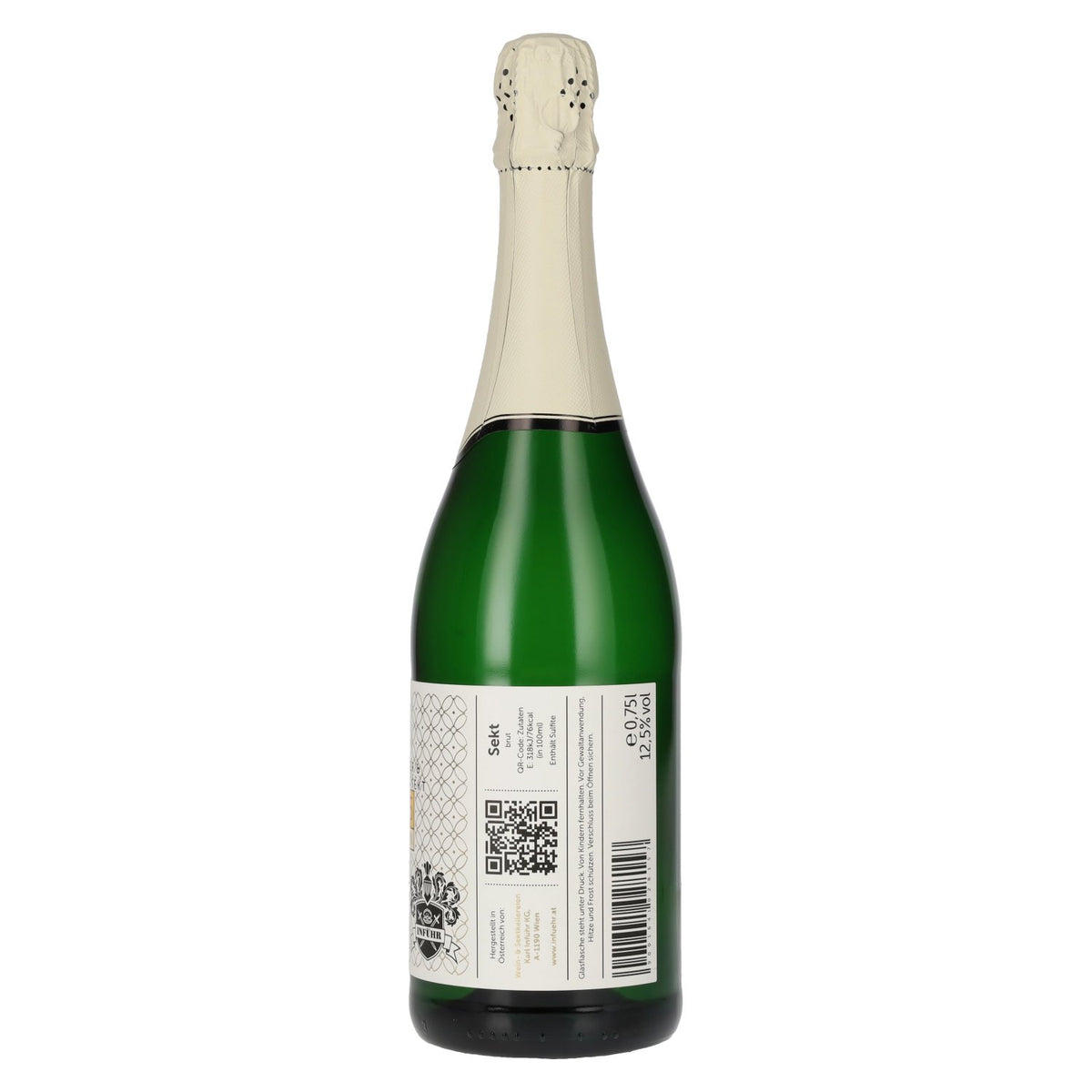 Inführ Sekt Cabinet Grüner Veltliner & Welschriesling Brut 12,5% Vol. 0,75l