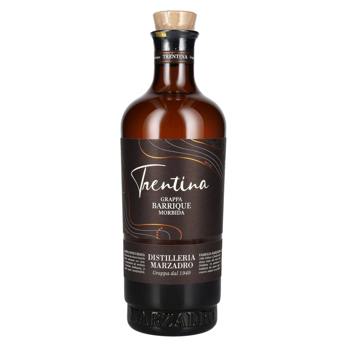 Marzadro TRENTINA Grappa Barrique Morbida 41% Vol. 0,7l