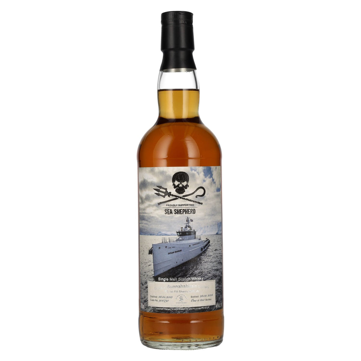Signatory Vintage Bunnahabhain 11 Years Old Single Malt Sea Shepherd 2012 46% ABV 0.7l