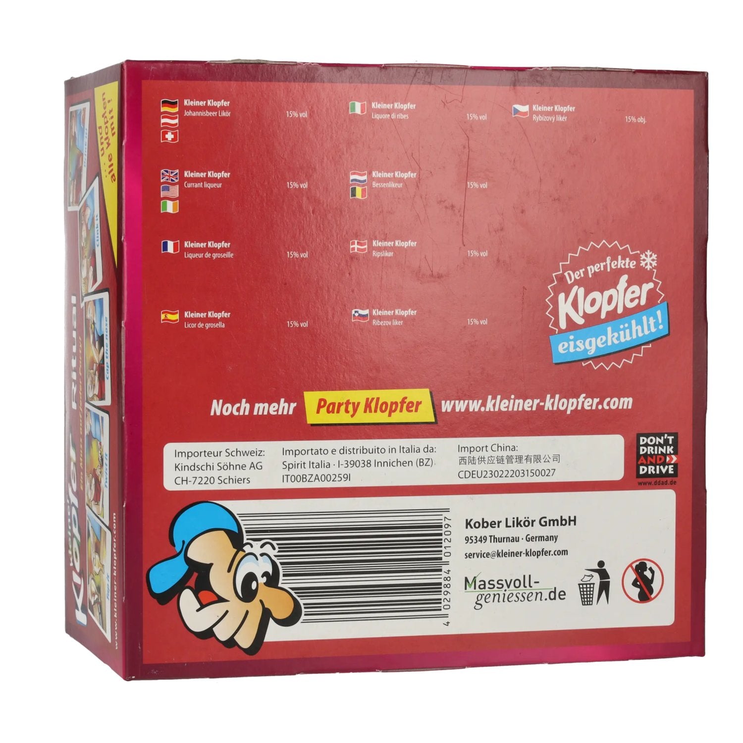Kleiner Klopfer Currant 15% Vol. 25x0,02l