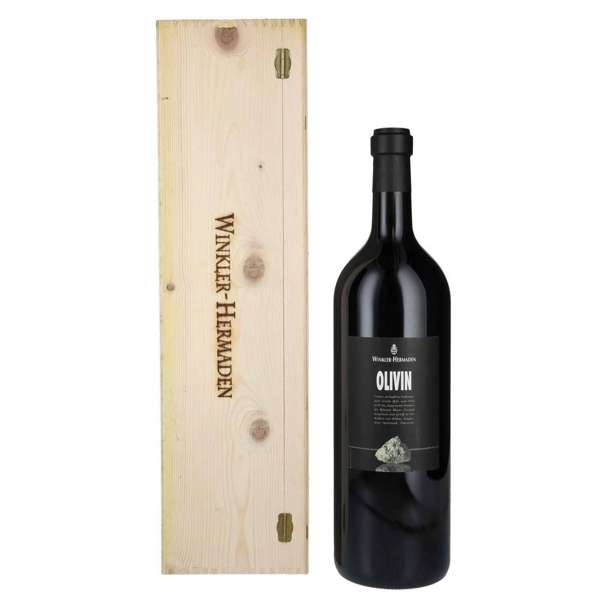 Winkler-Hermaden Olivin 2021 14% Vol. 3l in Holzkiste