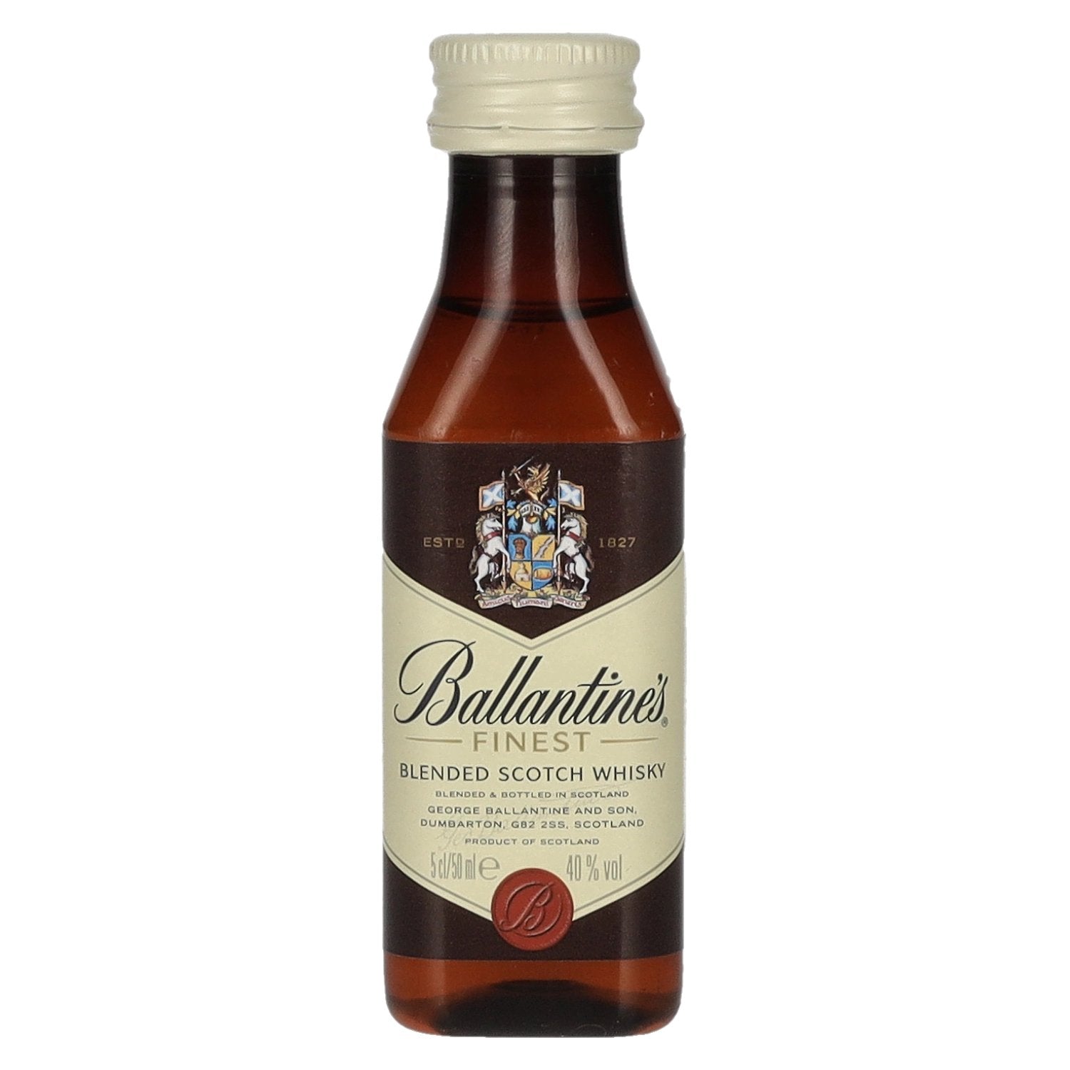 Ballantine's FINEST Blended Scotch Whisky 40% Vol. 0,05l PET