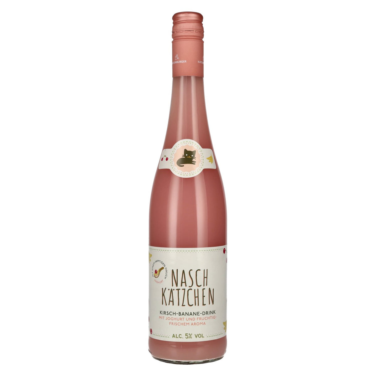 Katlenburger Naschkätzchen Cherry-Banana 5% Vol. 0,75l