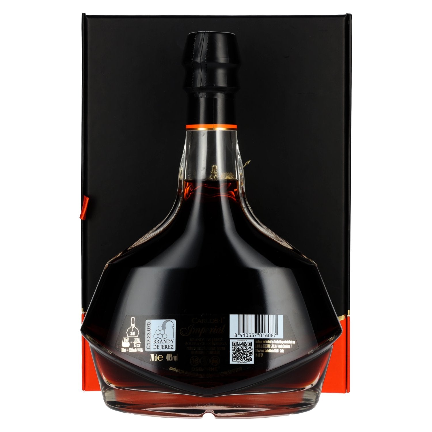 Carlos I Imperial X.O. Solera Gran Reserva Brandy de Jerez 40% Vol. 0,7l in Geschenkbox