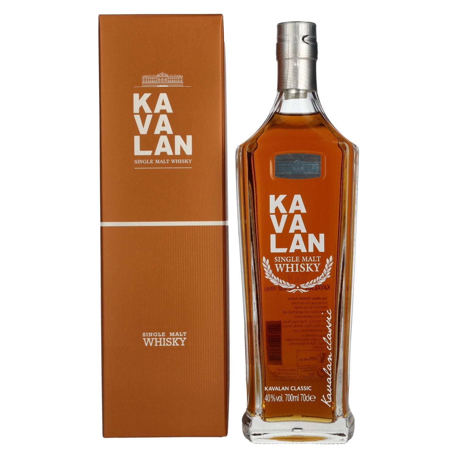 Kavalan Classic Single Malt Whisky 40% Vol. 0,7l in Geschenkbox