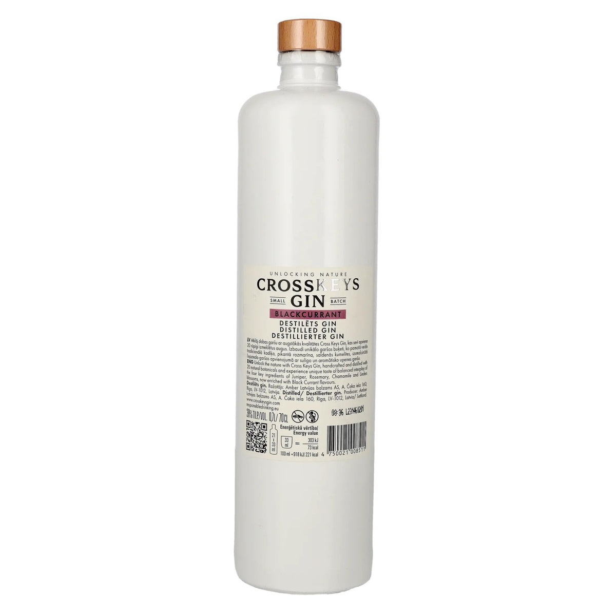 Cross Keys Gin Black Currant Premium Craft Gin 38% vol. 0,7 l
