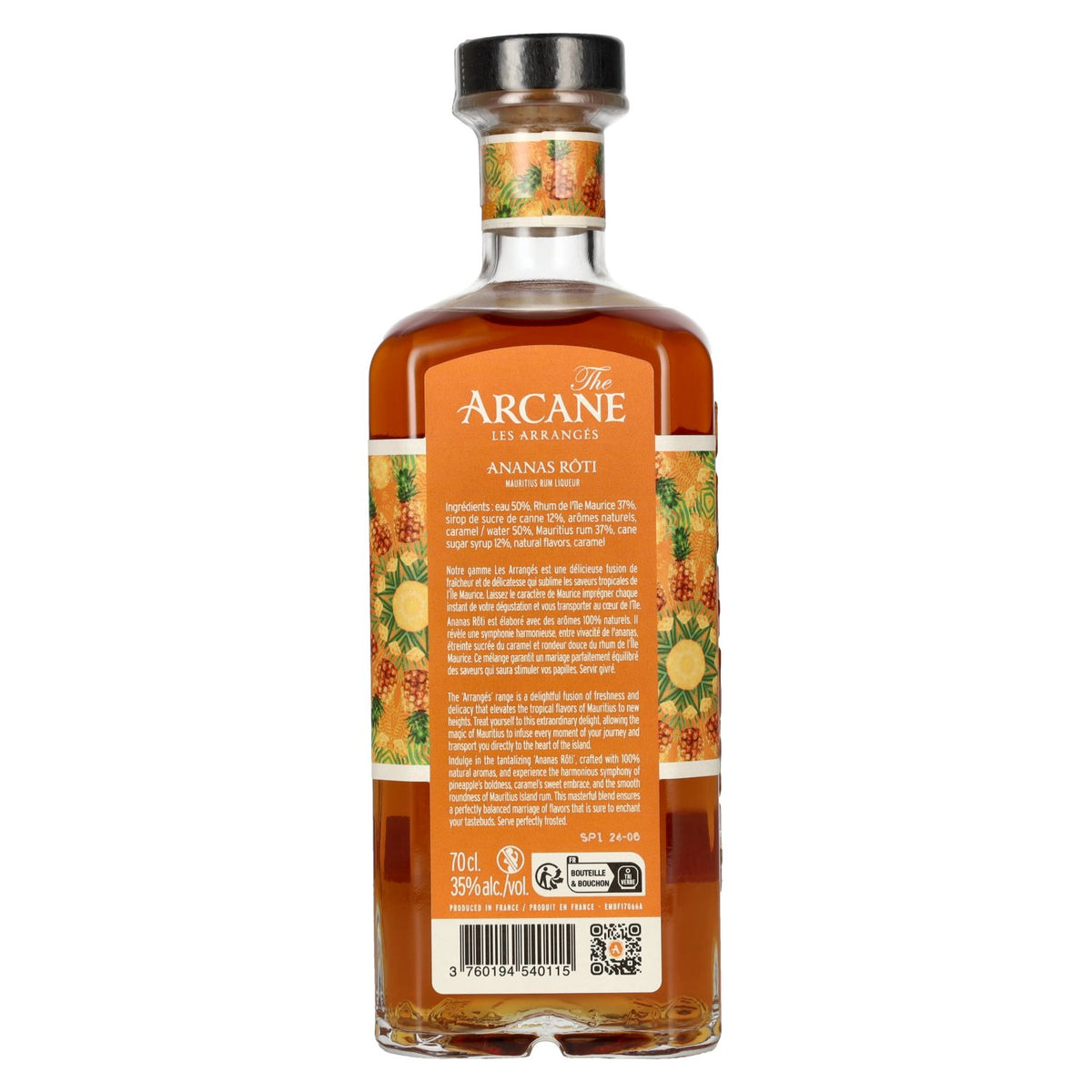 The Arcane Arrangé ANANAS RÔTI 35% Vol. 0,7l