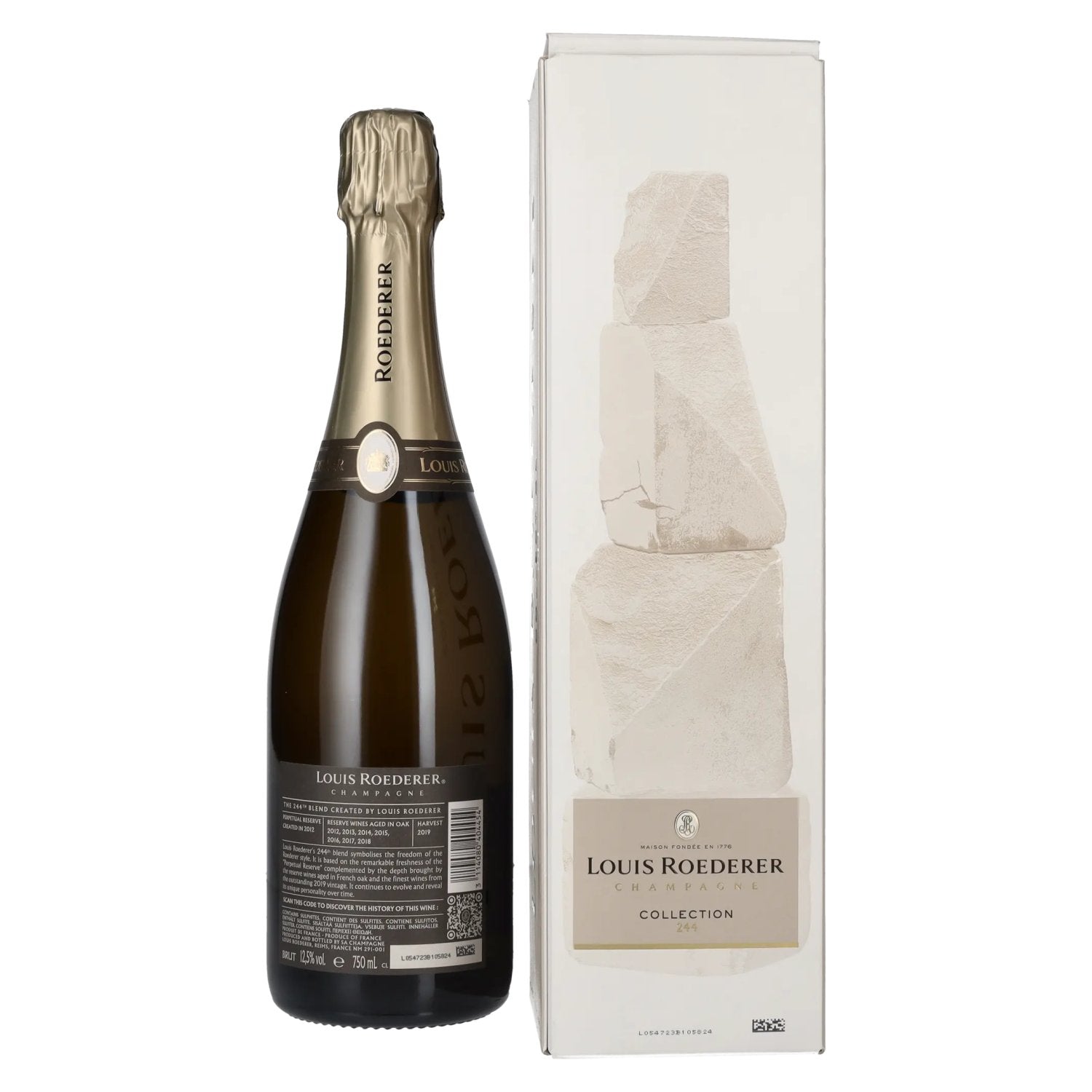 Louis Roederer Champagne Collection 244 12,5% Vol. 0,75l in Geschenkbox