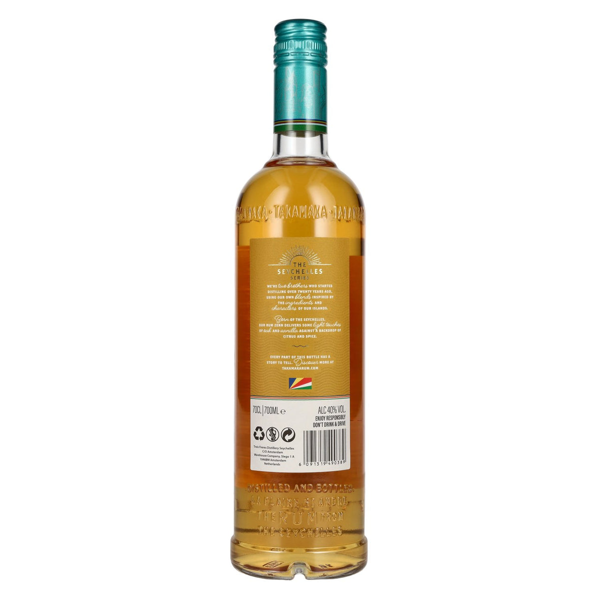 Takamaka RUM ZENN 40 % vol. 0,7 l