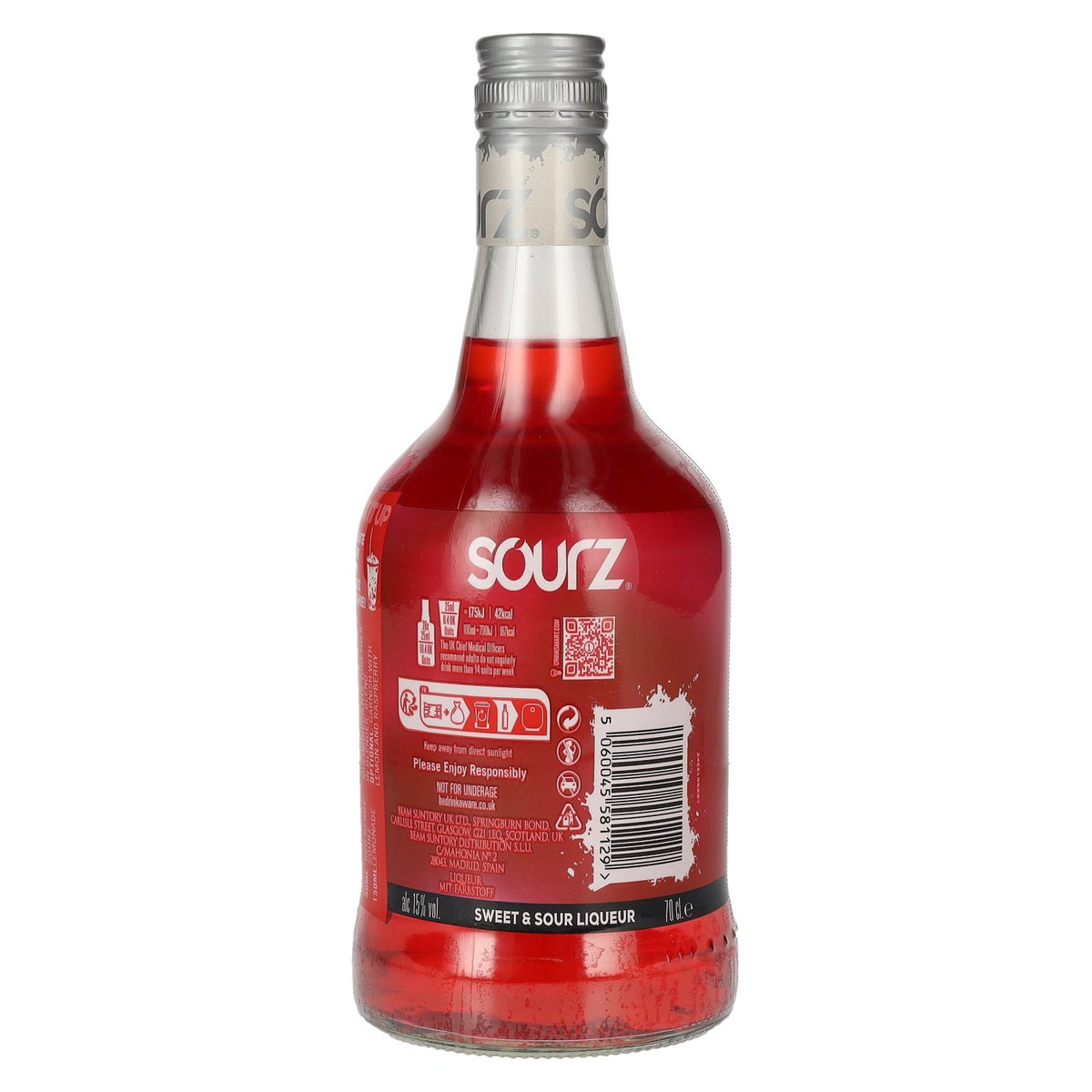 Sourz RED BERRY Liqueur 15% Vol. 0,7l