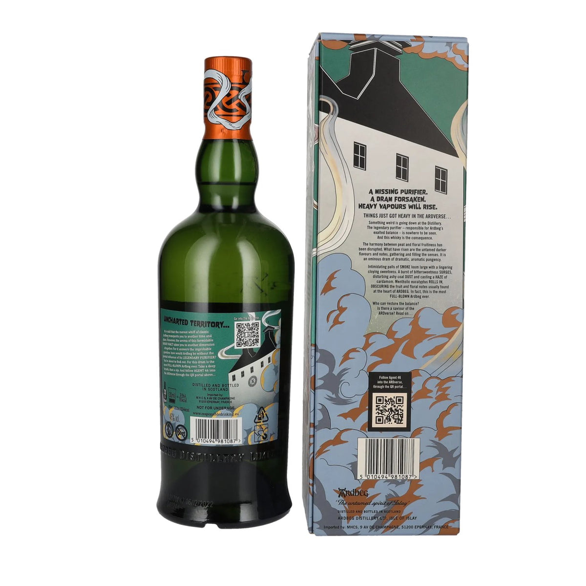 Ardbeg HEAVY VAPOURS Islay Single Malt 46% Vol. 0,7l in geschenkverpakking