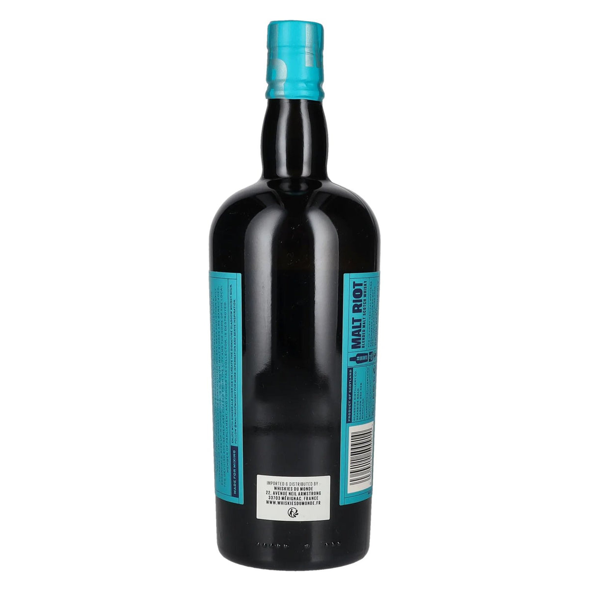 Glasgow MALT RIOT, whisky écossais blended malt, 40 % vol., 0,7 l