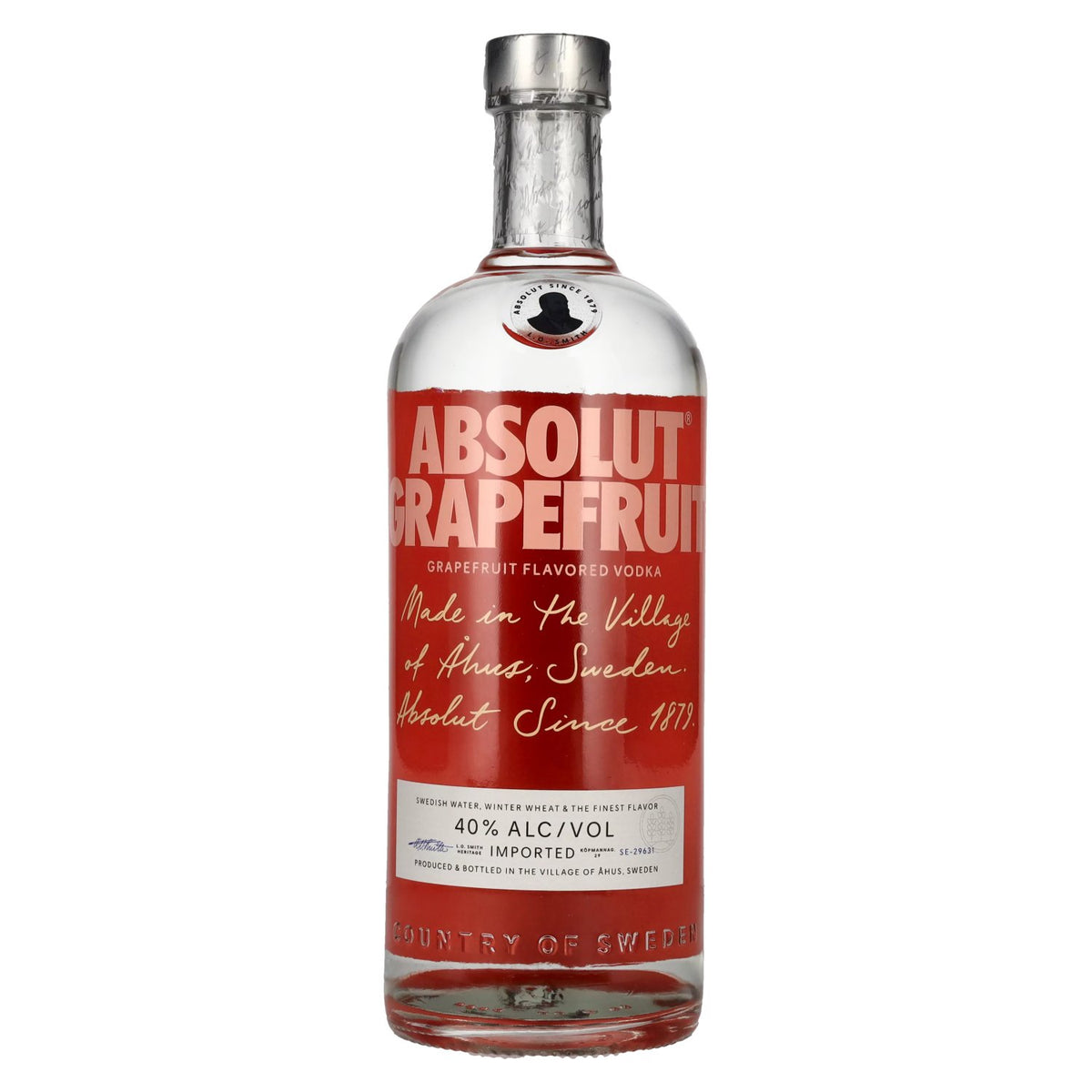 Absolut GRAPEFRUIT Vodka aromatisée 40% vol. 1l