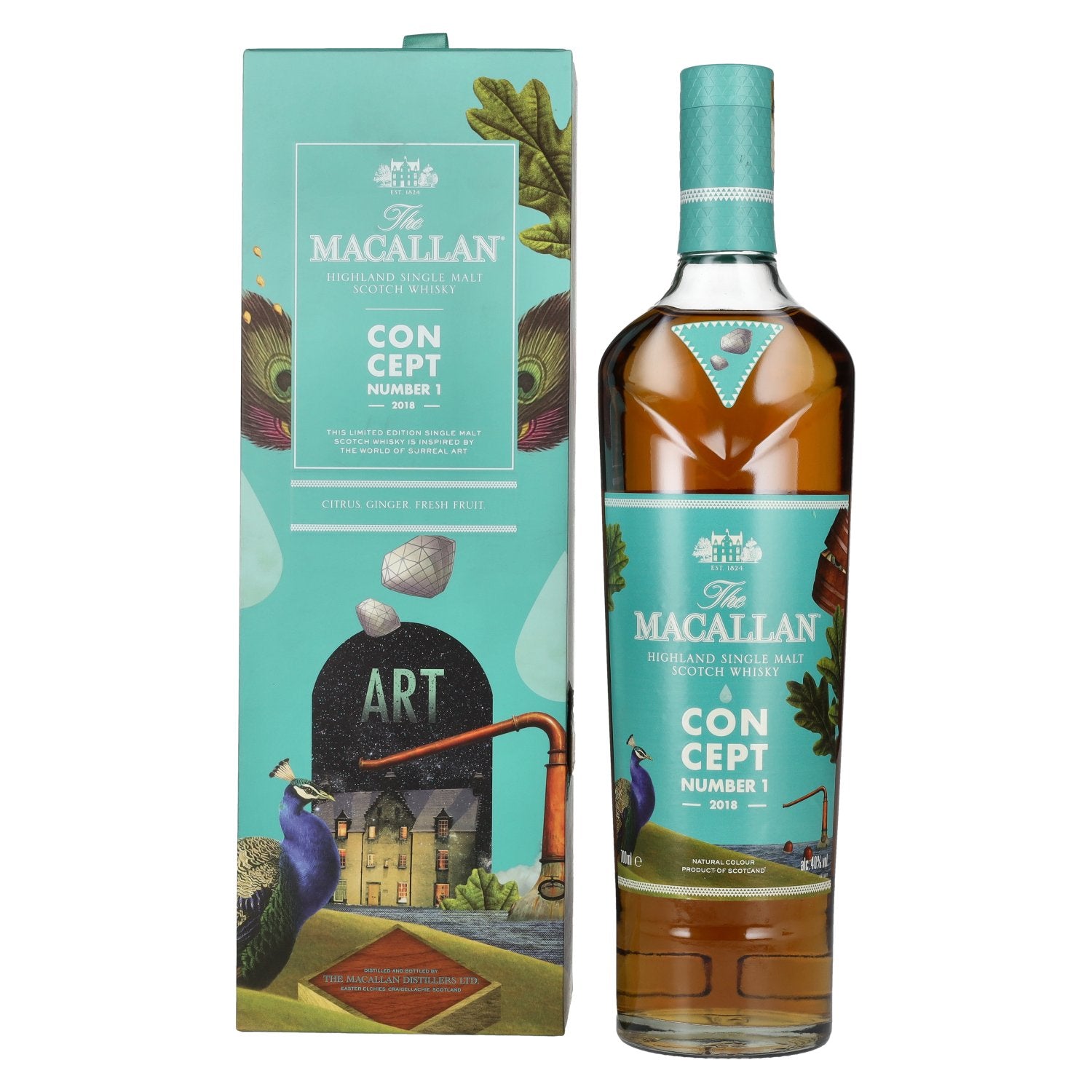 The Macallan CONCEPT N° 1 Limited Edition 2018 40% Vol. 0,7l in Geschenkbox