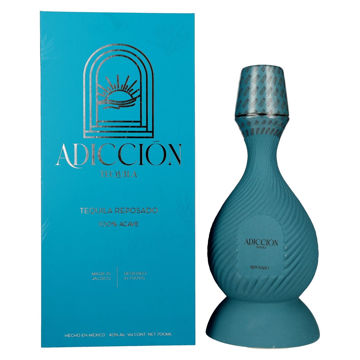 ADICCIŌN Tequila Reposado 100% Agave 40% Vol. 0,7l in Geschenkbox
