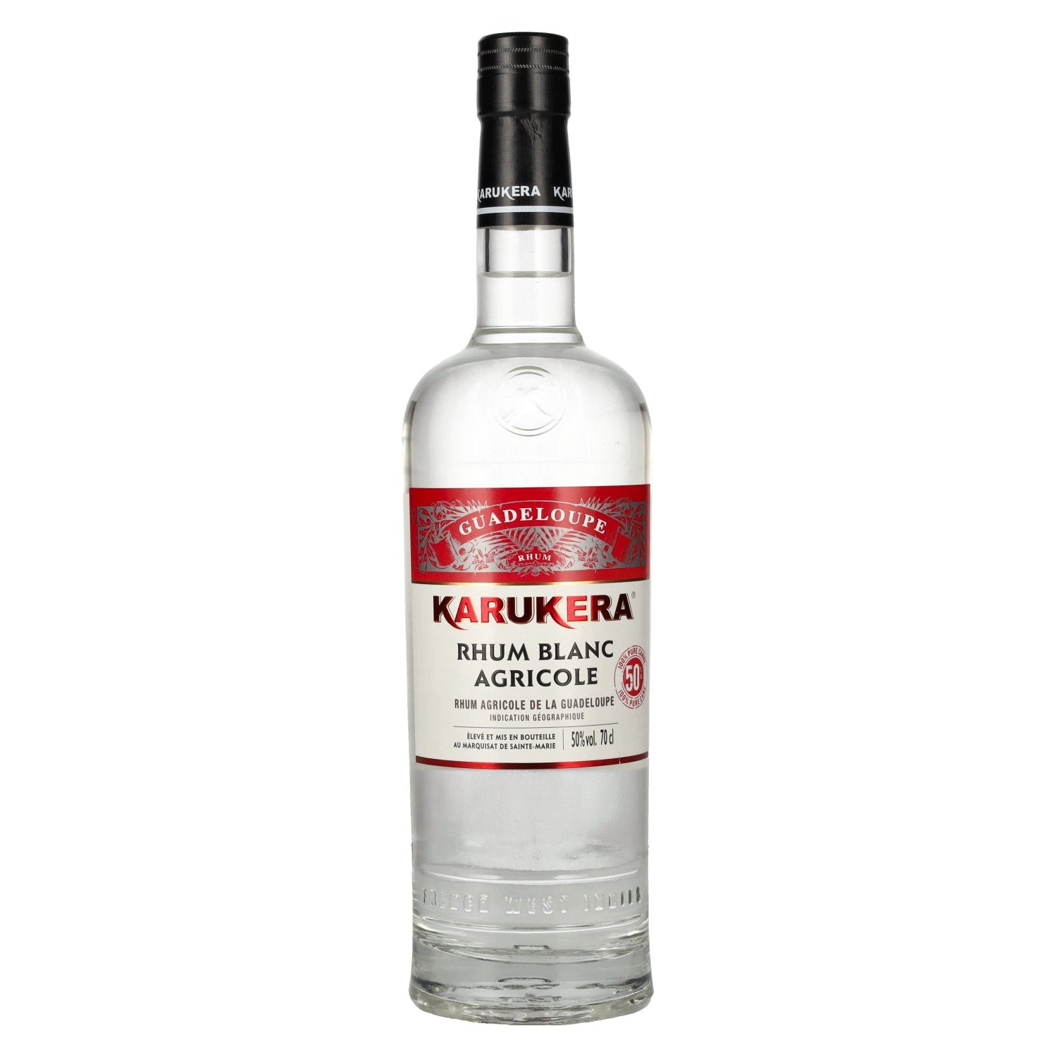 Karukera Rhum Blanc Agricole 50% vol. 0,7l