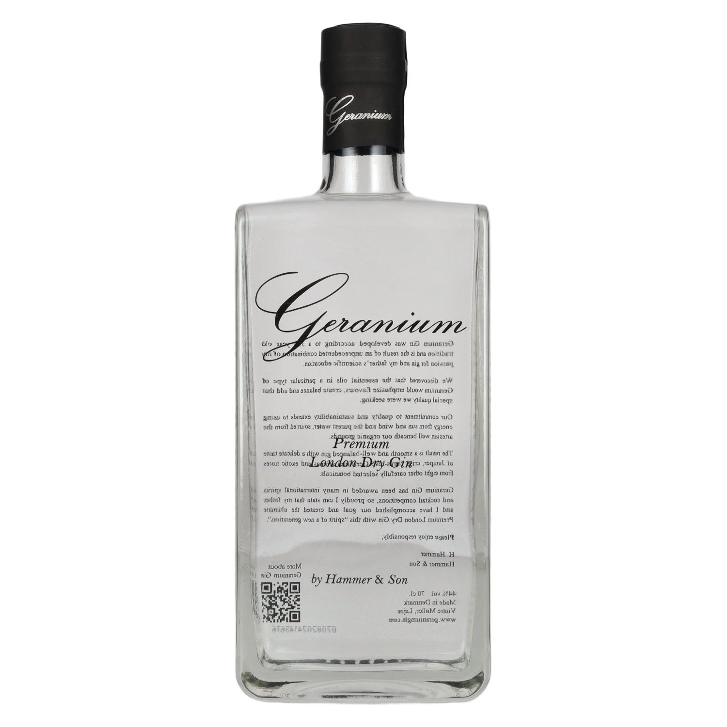 Geranium Premium London Dry Gin 44 % vol. 0,7 l