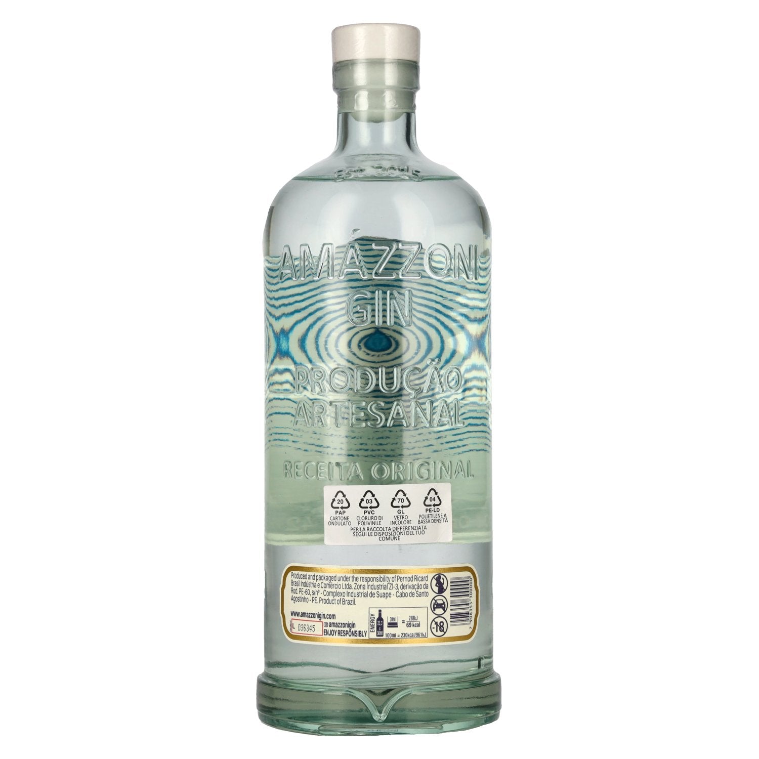 Amázzoni Dry Gin 42% Vol. 0,7l
