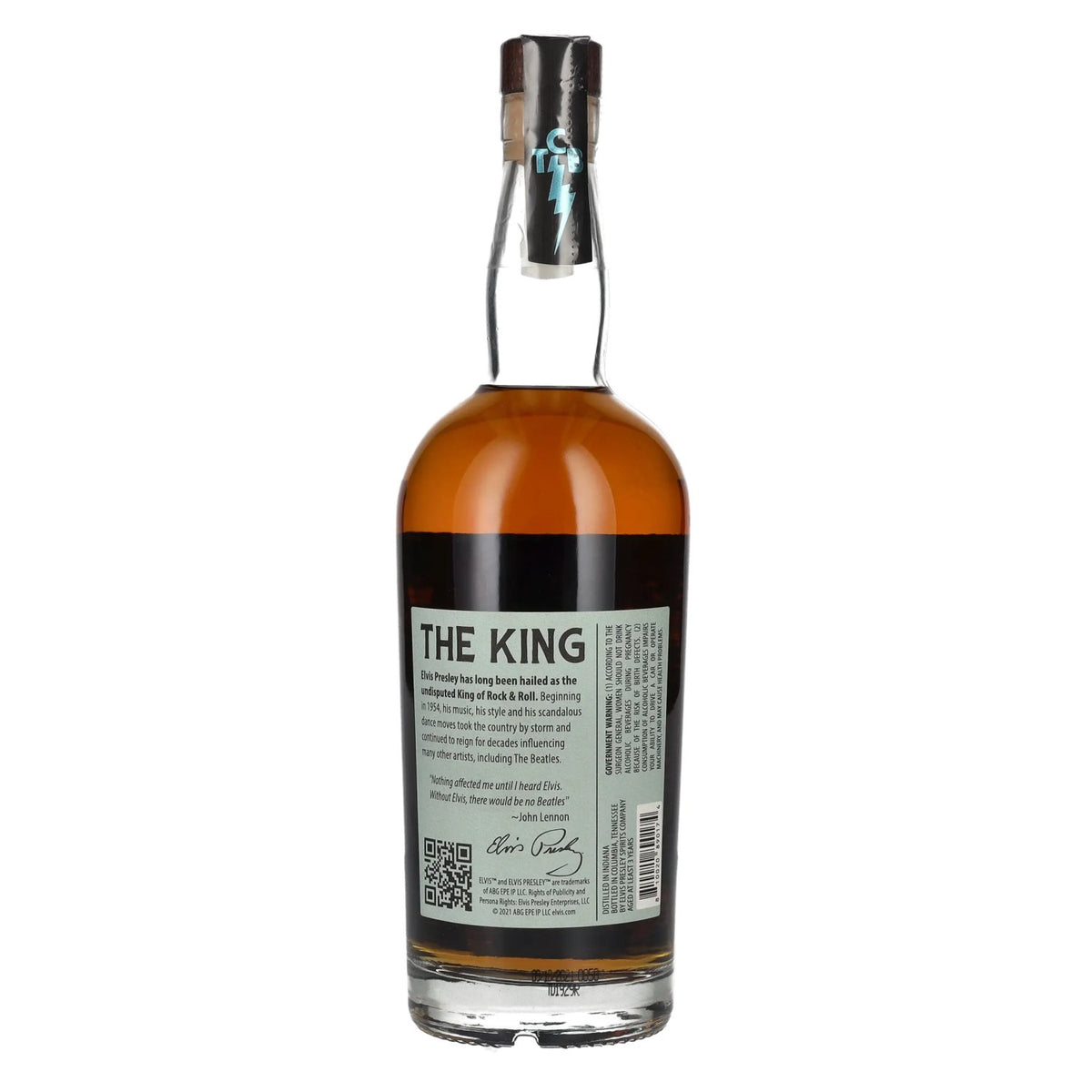Elvis THE KING Straight RYE Whiskey 45% vol. 0.7l