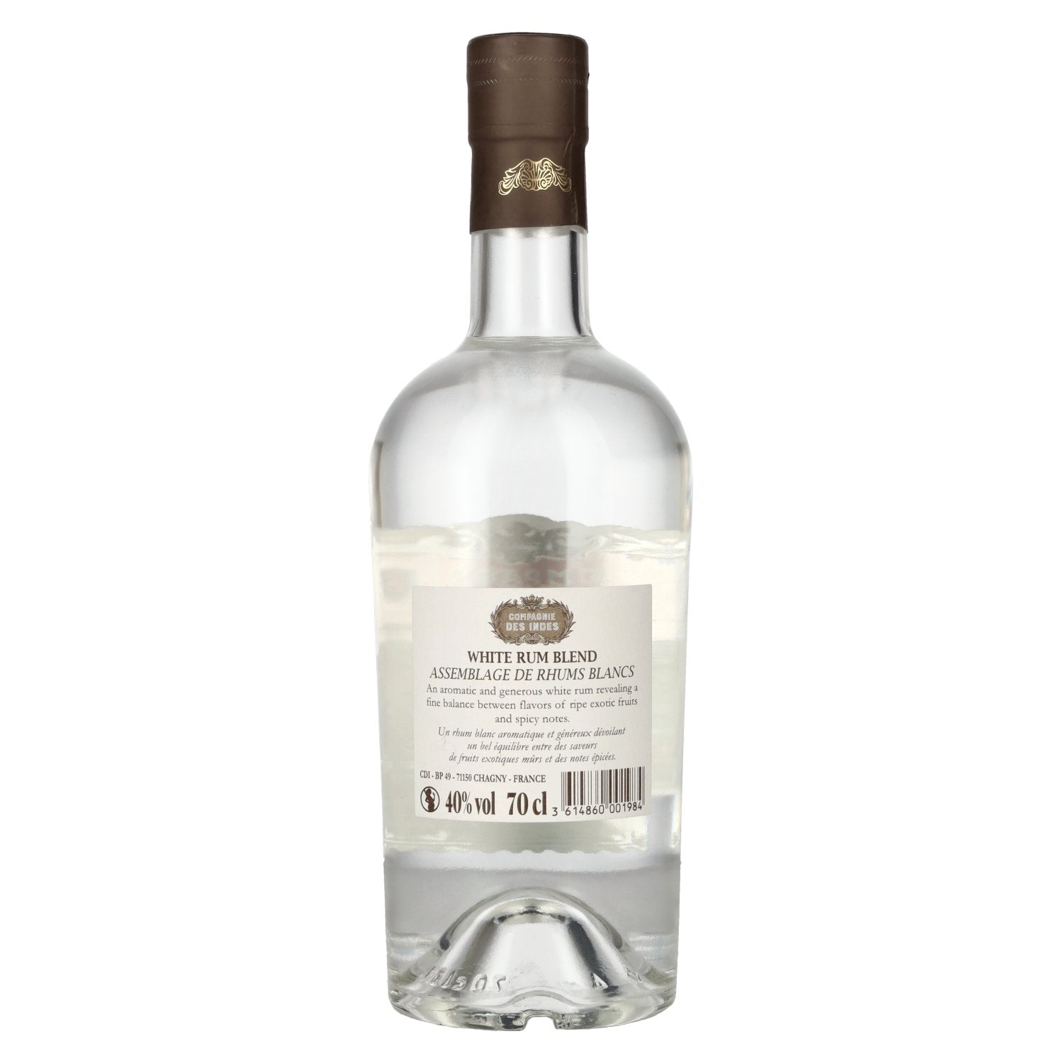 Compagnie des Indes GREAT WHITE Dominican Republic Original White Rum Blend 40% vol. 0,7l