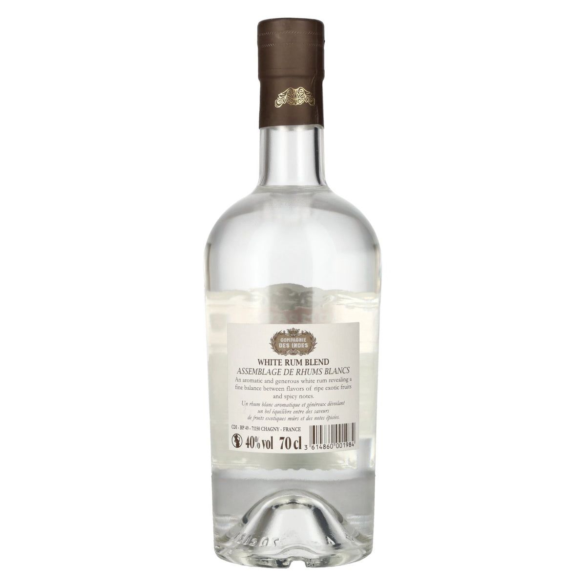 Compagnie des Indes GREAT WHITE Dominicaanse Republiek Original White Rum Blend 40% vol. 0,7 l