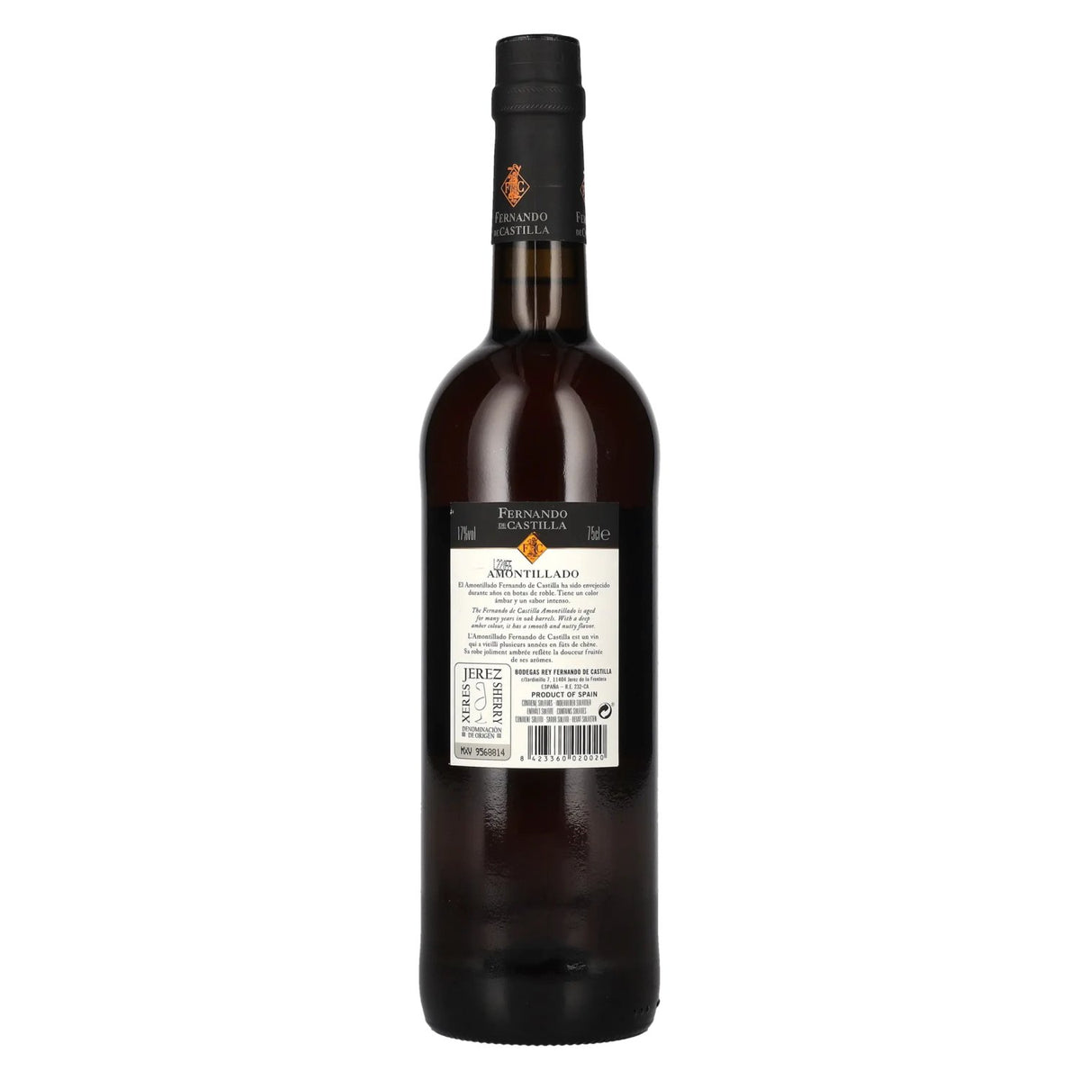 Fernando de Castilla, sherry Amontillado, 17 % vol., 0,75 l