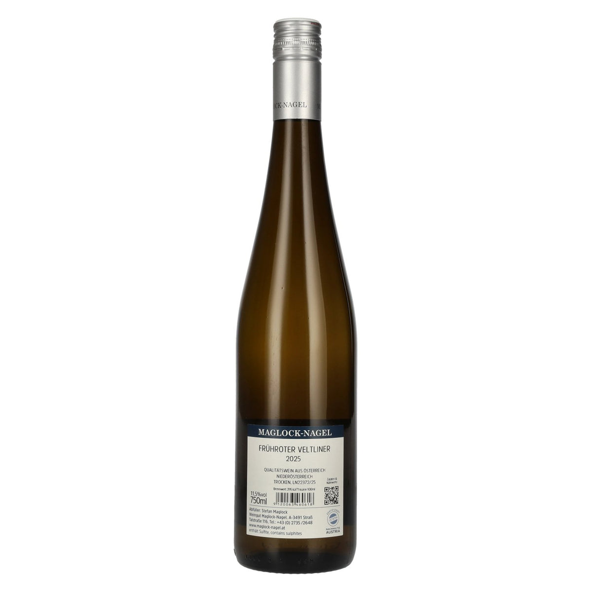 Maglock-Nagel Frühroter Veltliner 2025 11,5% vol. 0,75 l