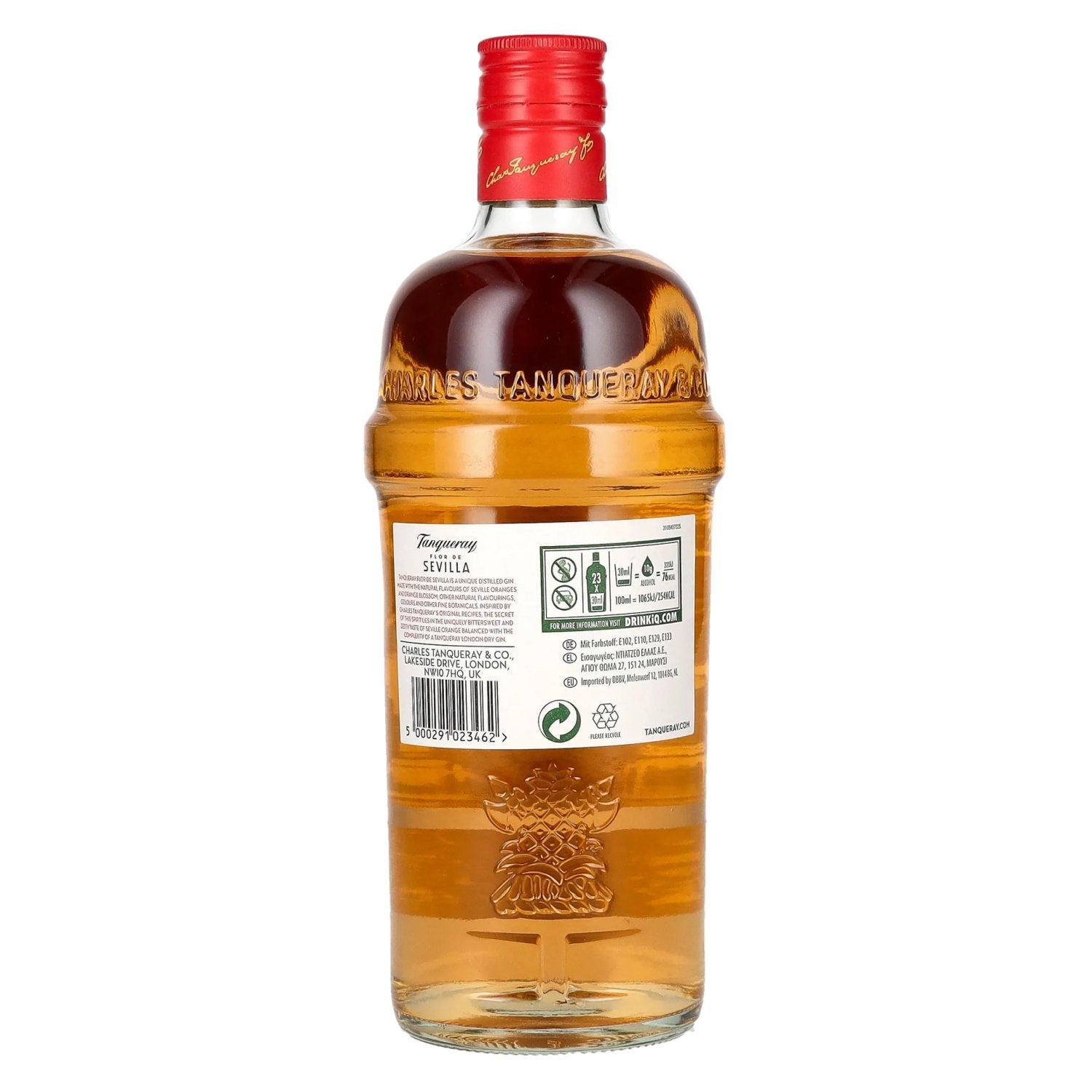 Tanqueray Flor de SEVILLA Distilled Gin 41,3% Vol. 0,7l