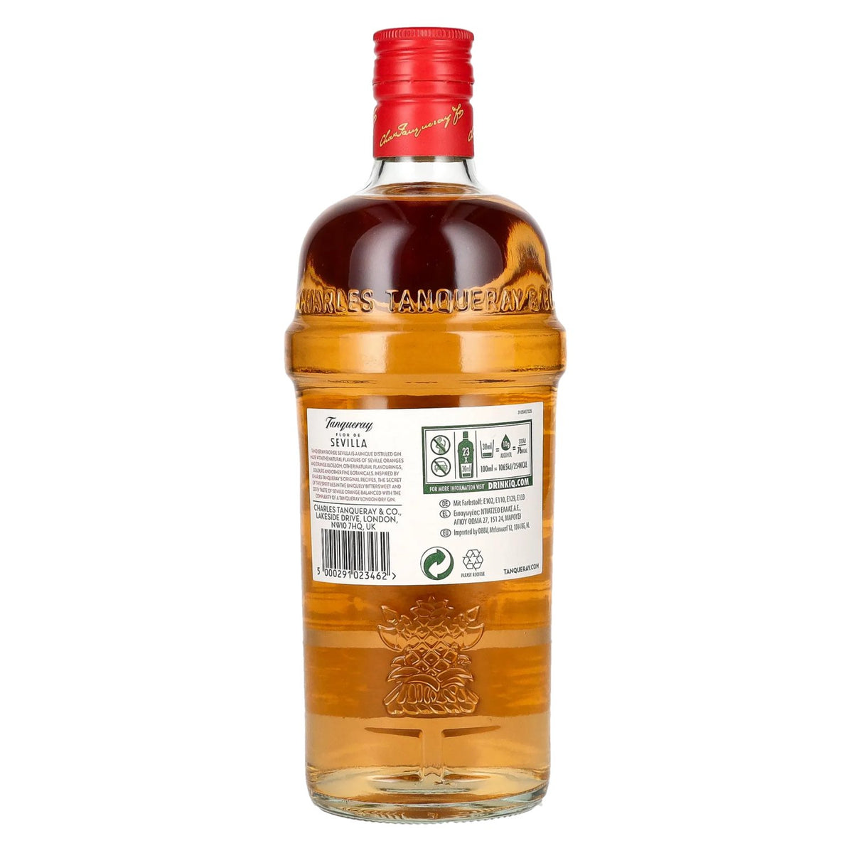 Tanqueray Flor de SEVILLA Distilled Gin 41.3% ABV 0.7l
