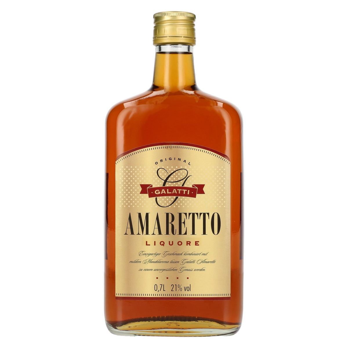 Liqueur d'amaretto Galatti 21 % vol., 0,7 l