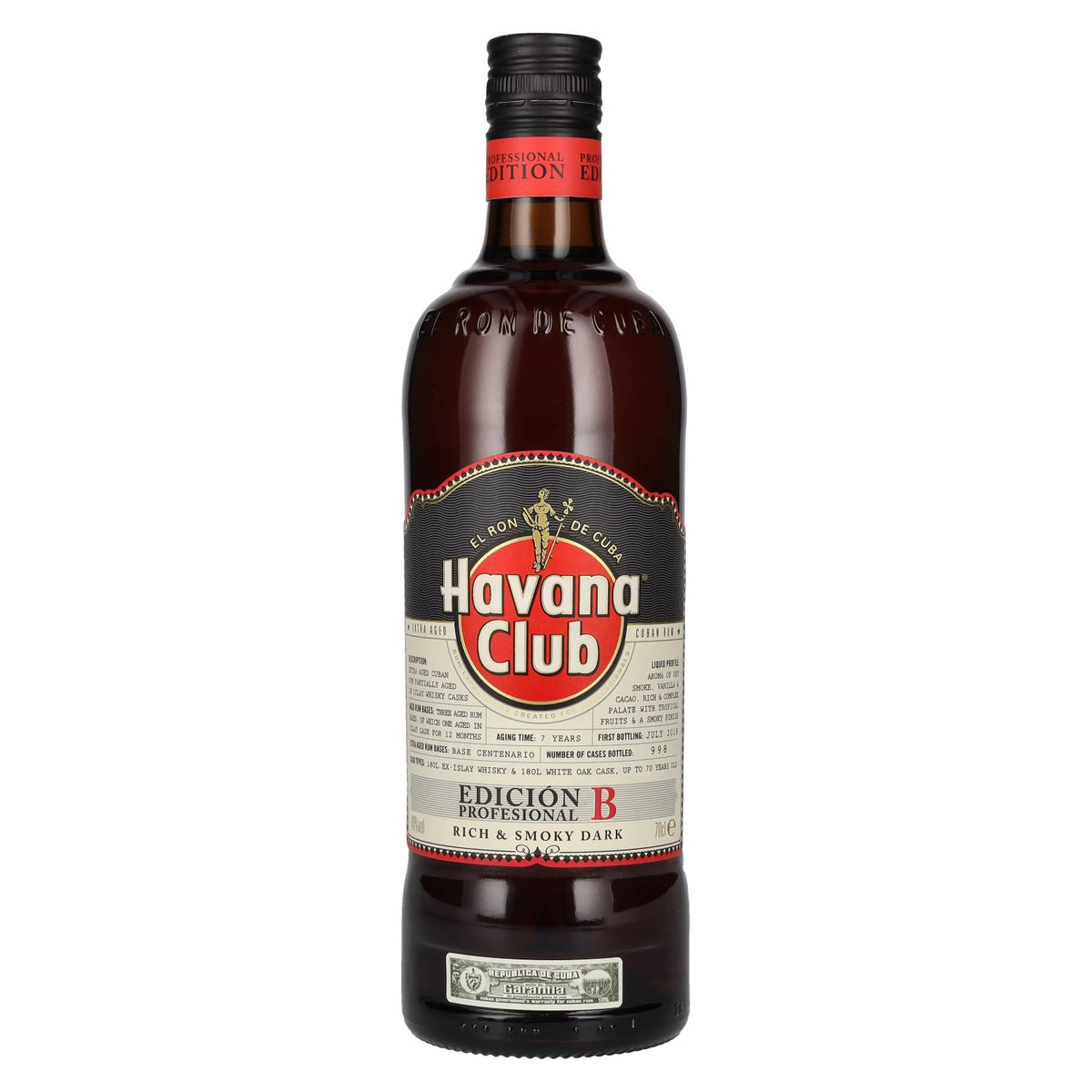 Havana Club EDICIÓN PROFESIONAL B 40 % vol. 0,7 l